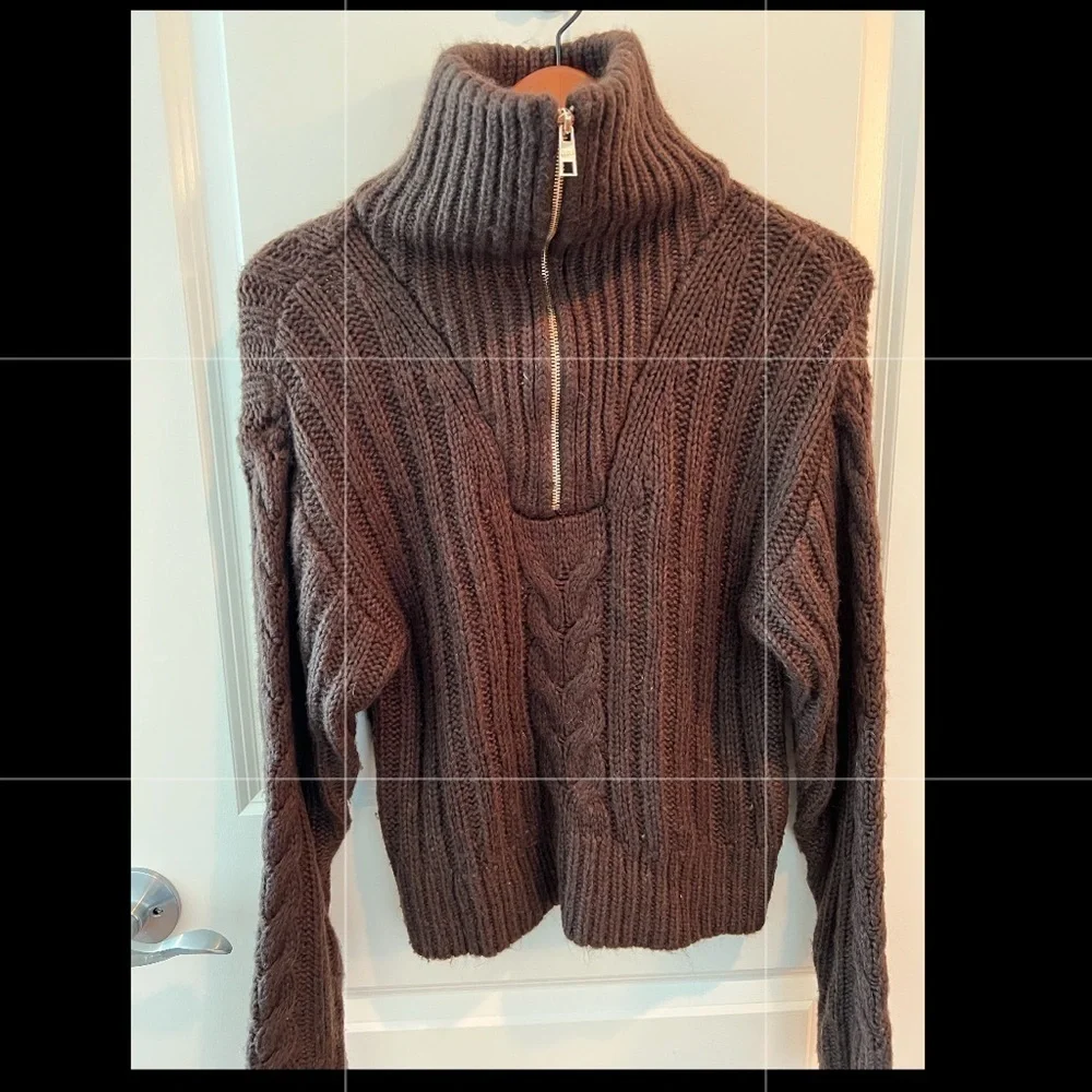 525 America Cable Half Zip Pullover